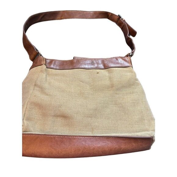 Relic Brand Canvas & Faux Leather Crossbody Bag With Multiple Pockets - Picture 9 of 12